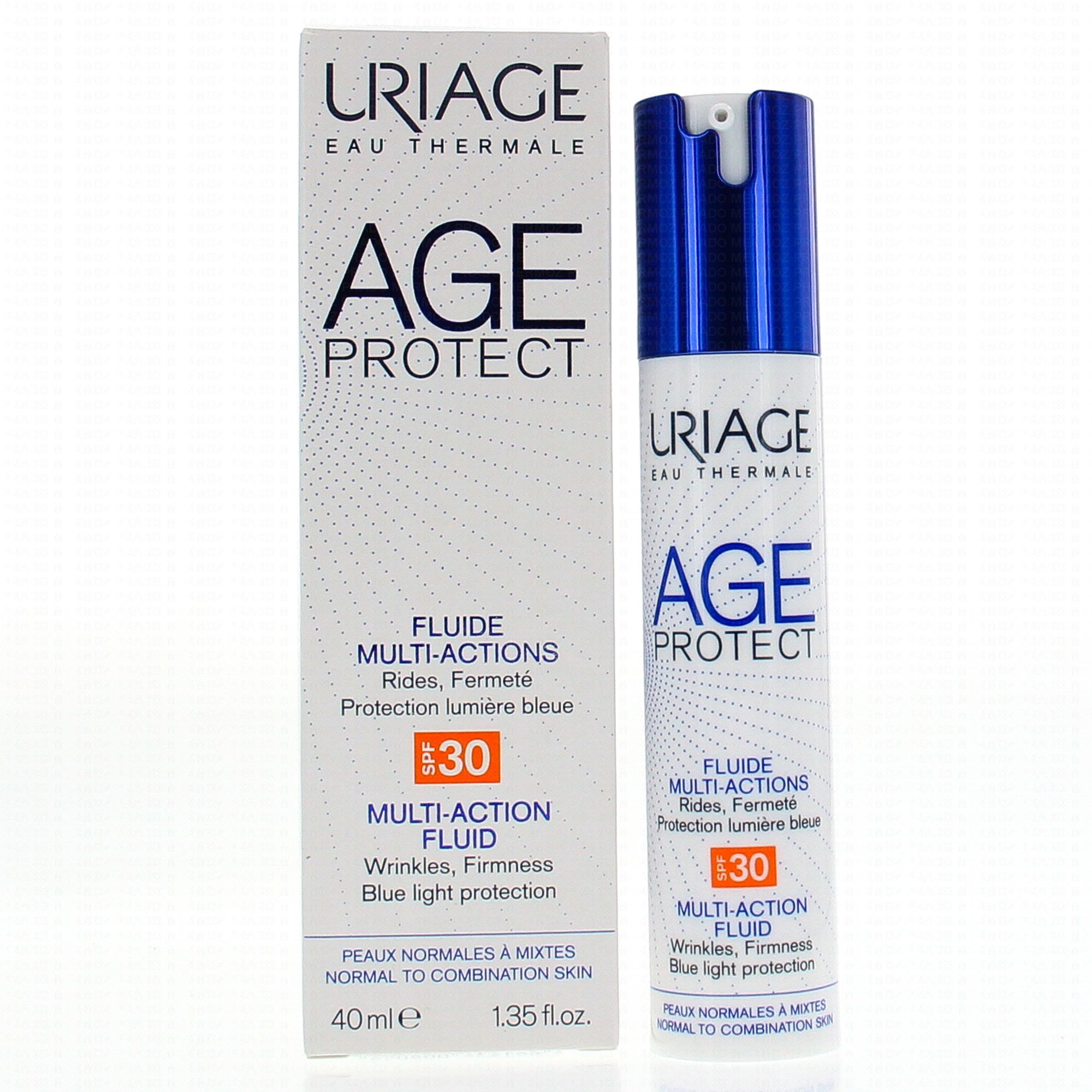 Uriage Age Protect Fluide Multi Actions Spf Peaux Normales Mixtes