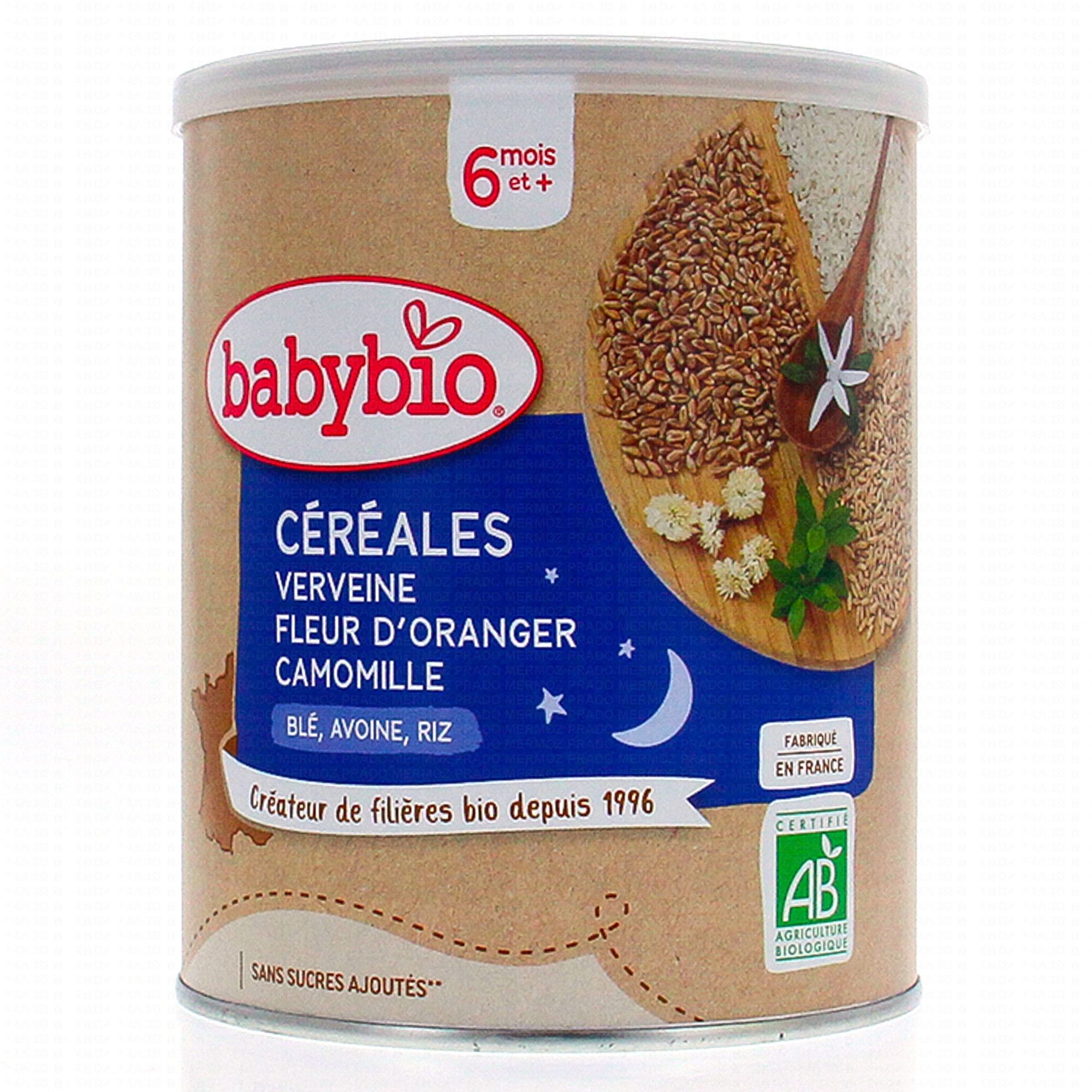 Babybio - Trois céréales nature dès 6 mois - Alimentation bébé