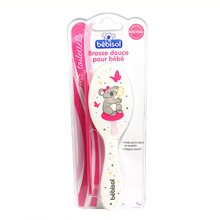 Bebisol Brosse Douce Et Peigne Fille Bebisol Parapharmacie En Ligne Prado Mermoz