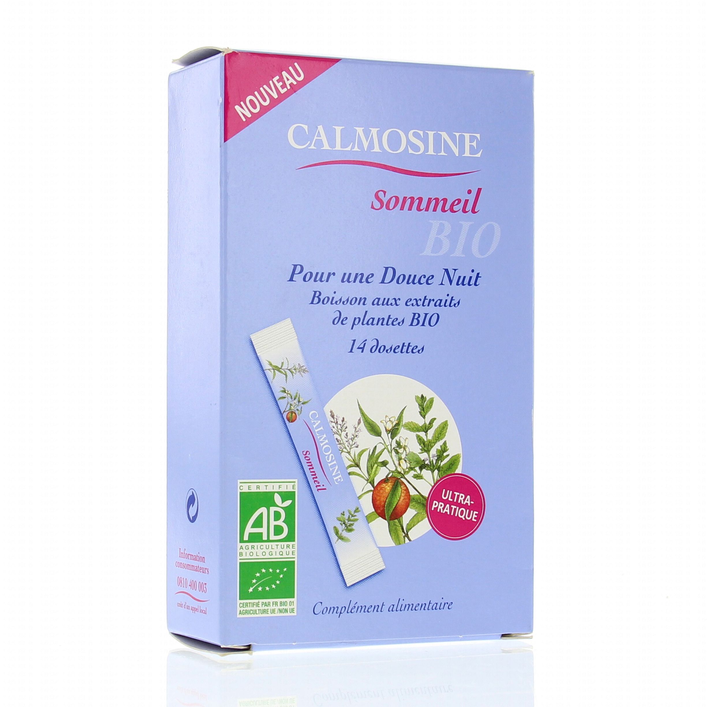 Calmosine Sommeil Bio Boite De 14 Dosettes De 10ml Parapharmacie En Ligne Prado Mermoz