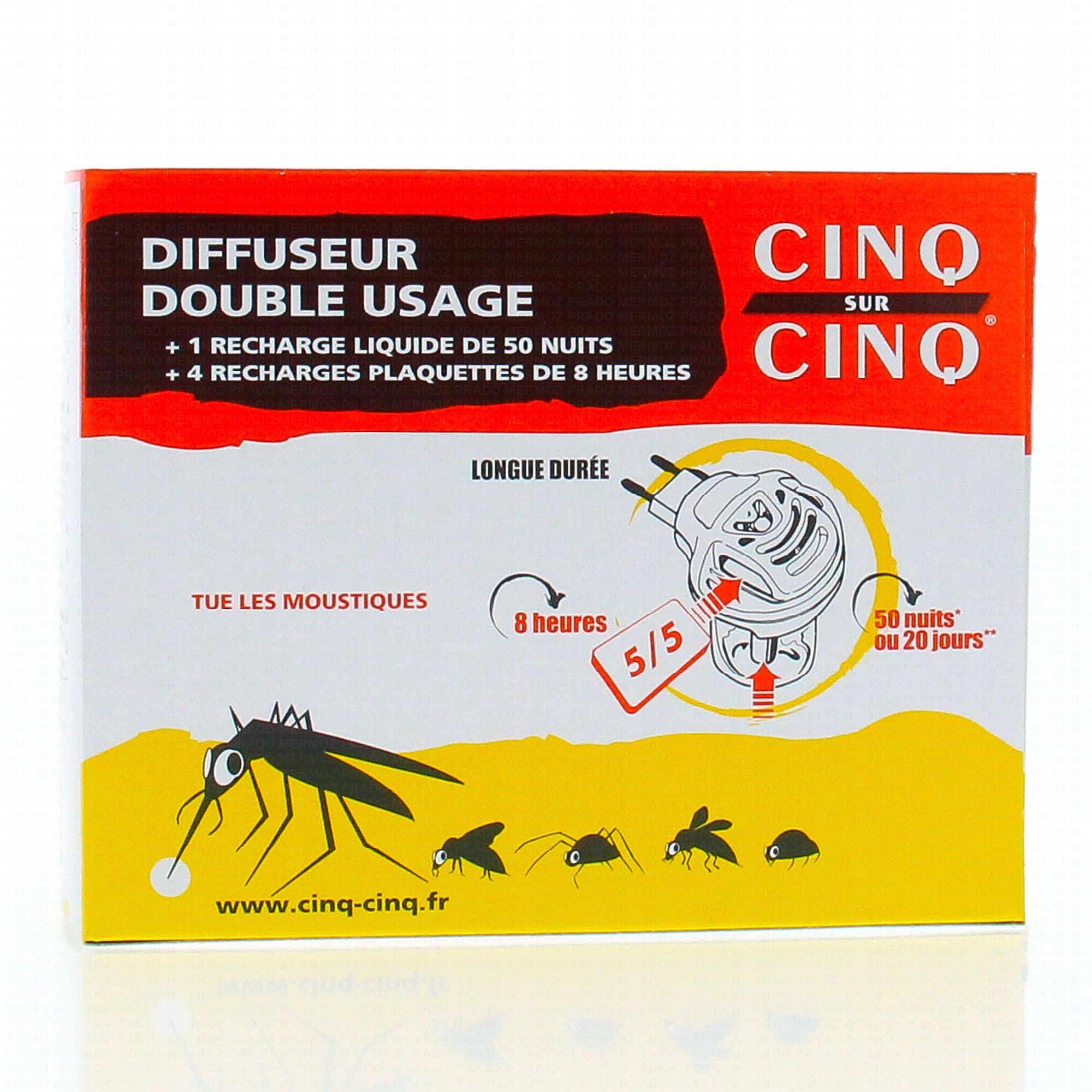 Insect Ecran Anti-Moustiques Recharge pour Diffuseur Electrique 2 unités