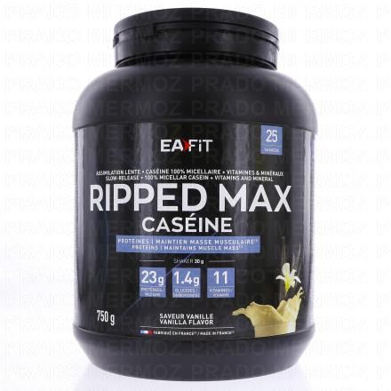 EAFIT Ripped max caséine vanille pot 750g