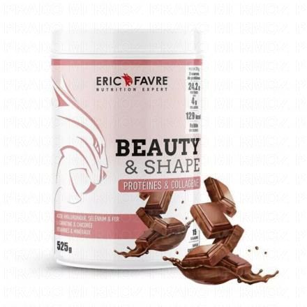 ERIC FAVRE Beauty Shape - Protéines et collagène 525g chocolat