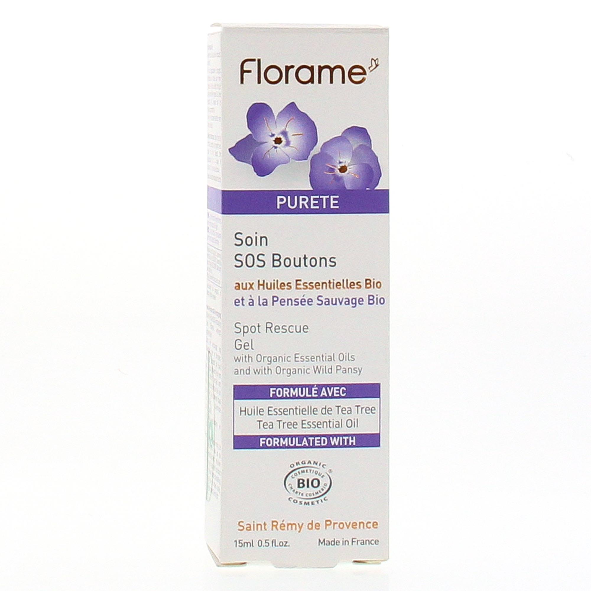 Florame Pureté Soin Sos Boutons Tube 15ml