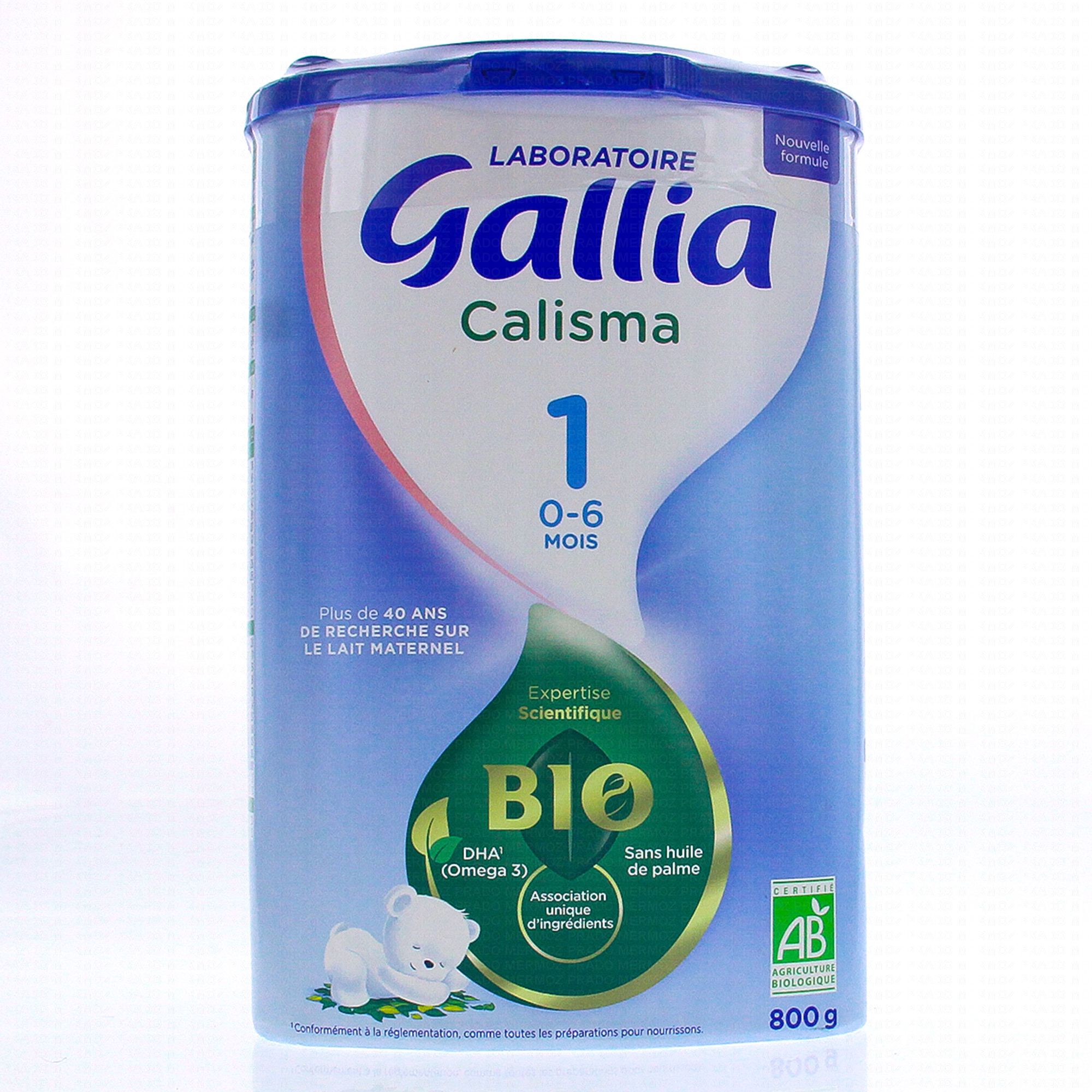 Lait, 1er âge (0-6 mois) Gallia Calisma - Gallia