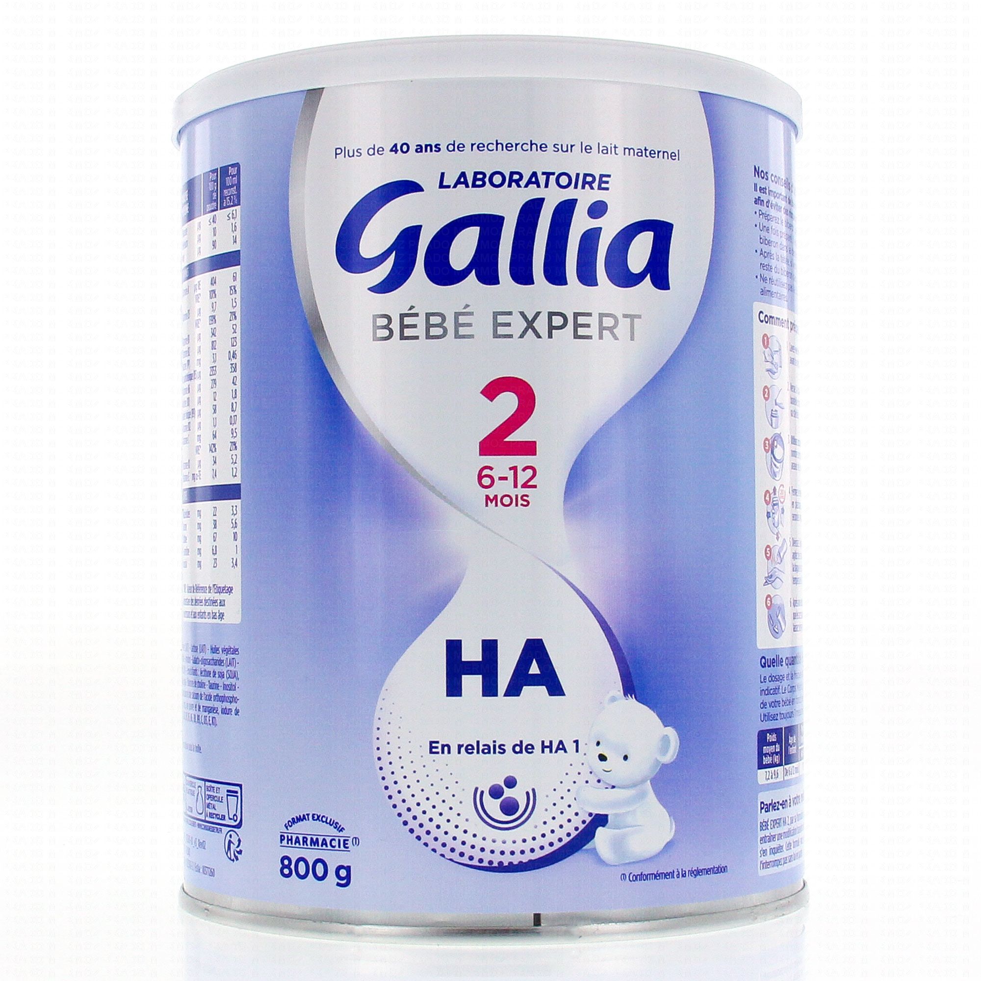 Gallia Lait Expert Ha 2eme Age 800 G Parapharmacie En Ligne Prado Mermoz