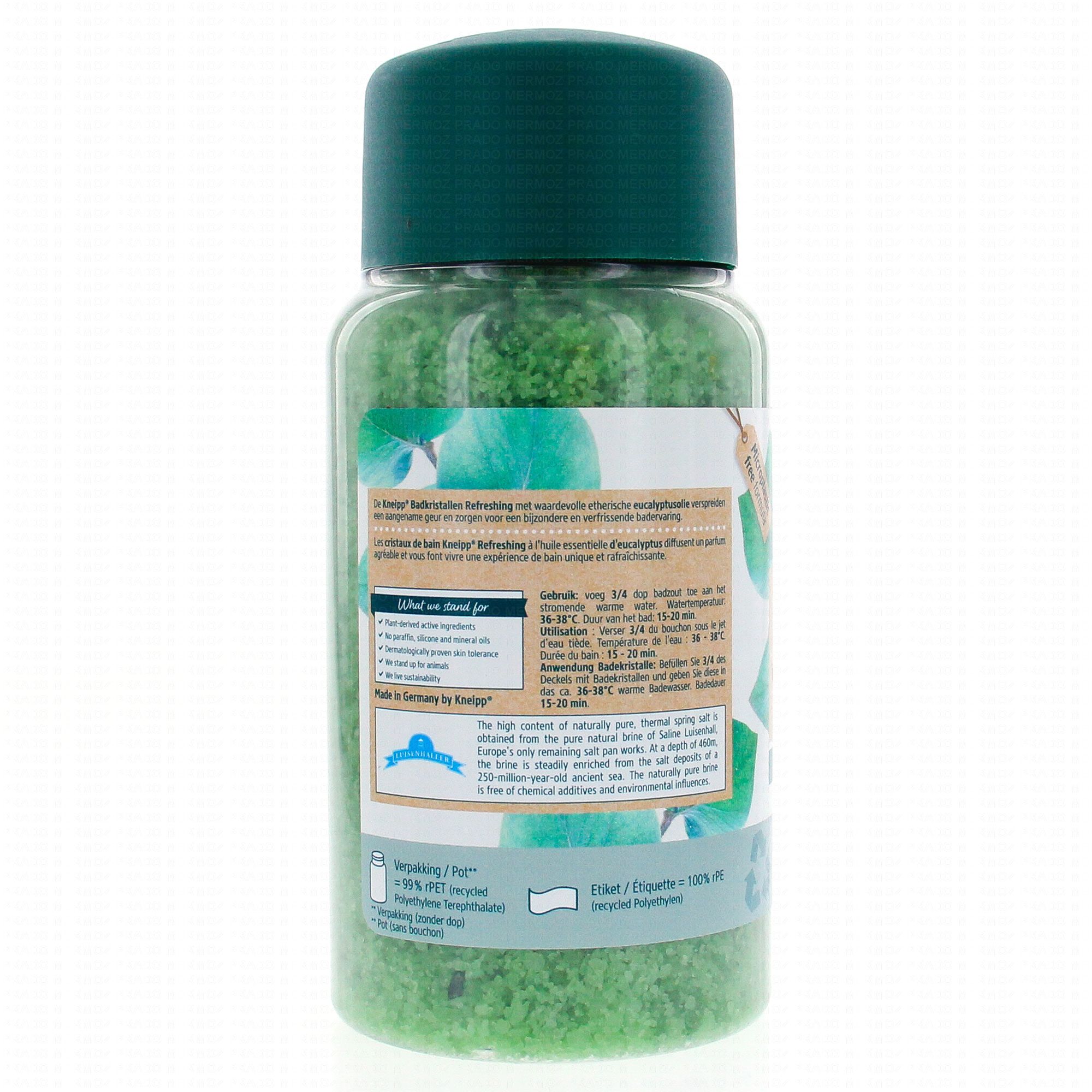 Service de livraison depuis l'Allemagne - KNEIPP Cristaux de bain eucalyptus  saison froide 720 g sel, 720 g