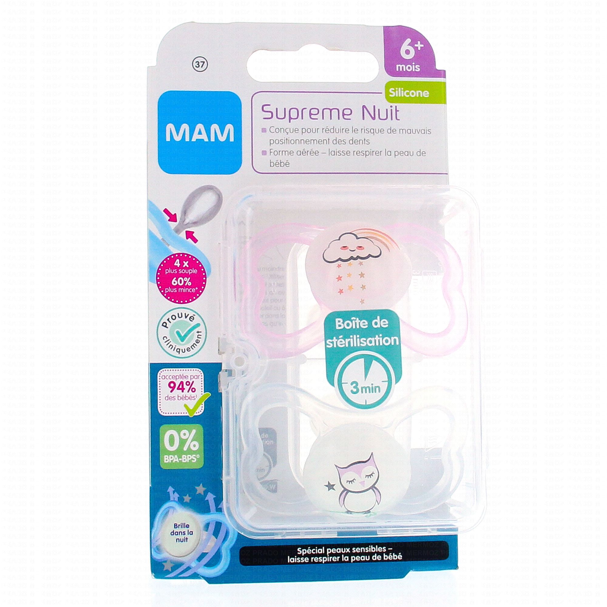 MAM Sucette Supreme 6-16 mois (Couleur non sélectionnable) 1 pc(s) -  Redcare Pharmacie