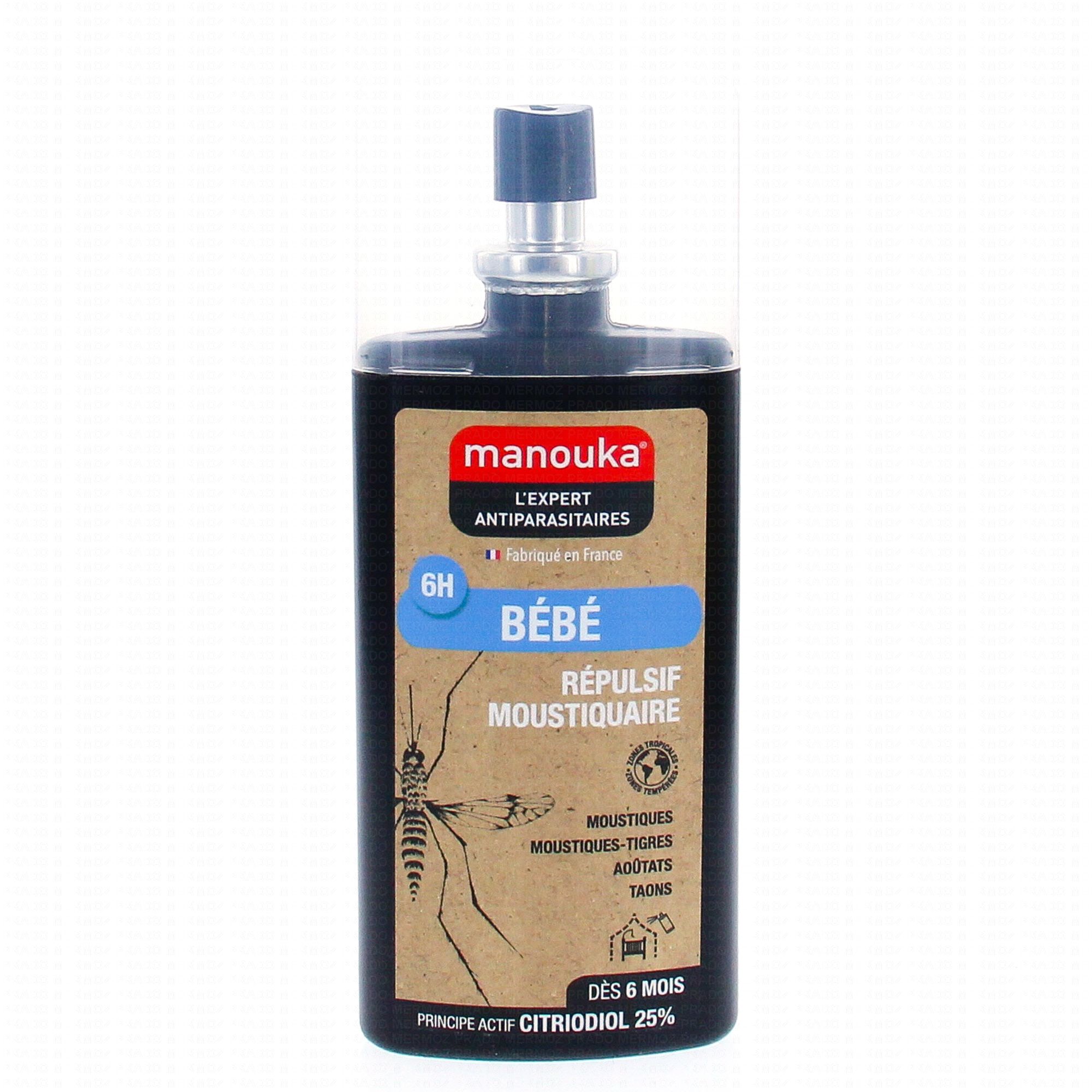 CINQ SUR CINQ Spray anti-moustiques 100ml - Pharmacie Prado Mermoz