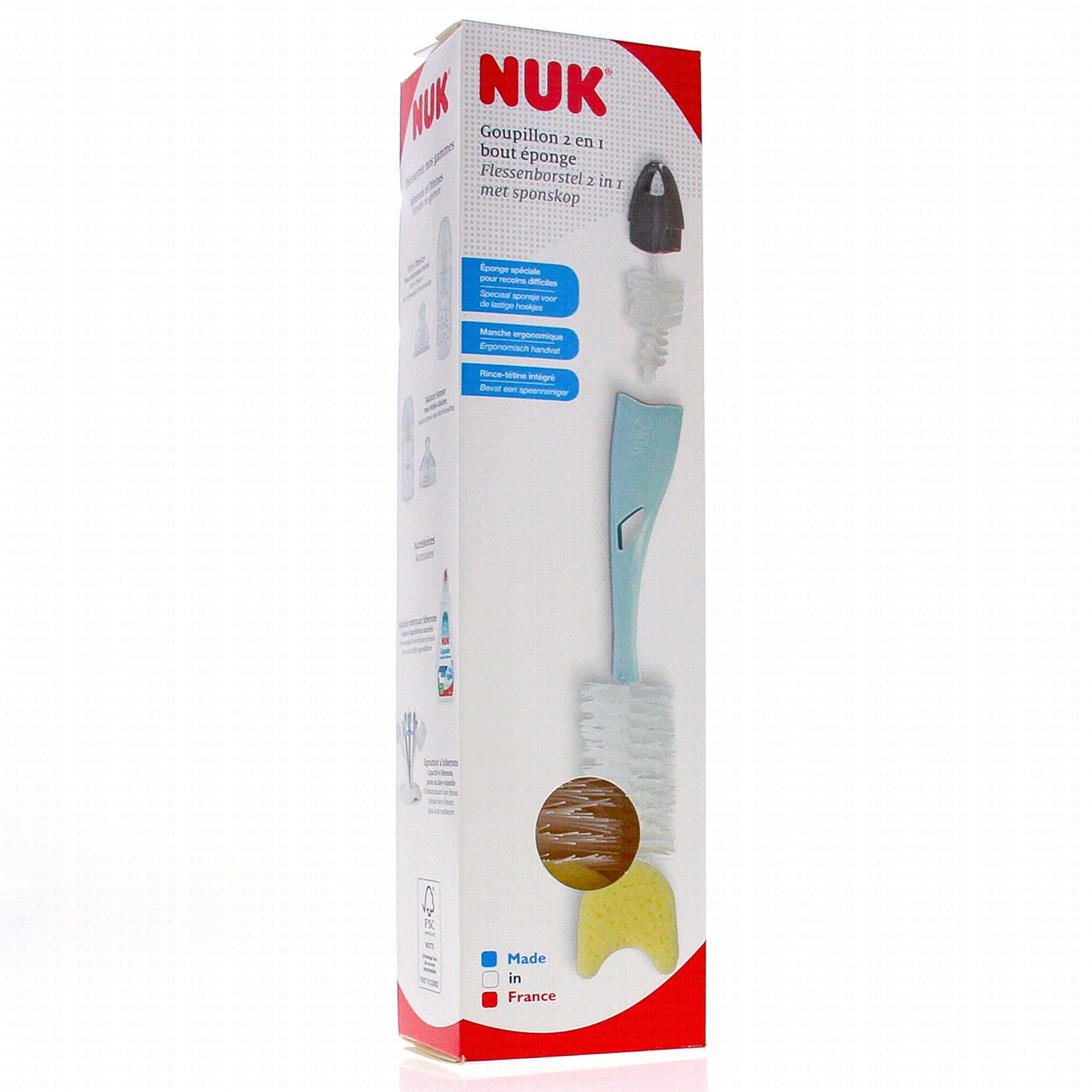 NUK - Détergent pour biberon et goupillon - 2 x liquide vaisselle