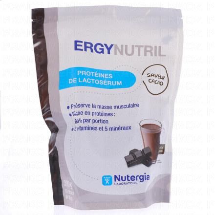 NUTERGIA Ergynutril - Protéines de lactosérum cacao 300g