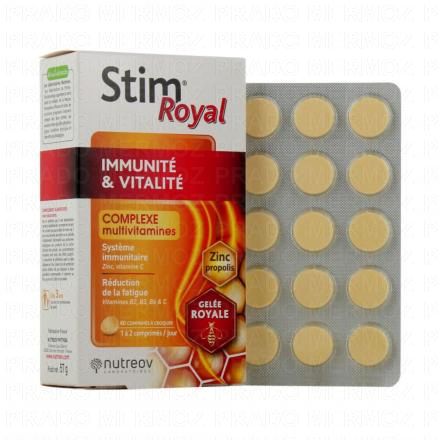 NUTREOV Stim Royal Immunité & Vitalité 60 Comprimés