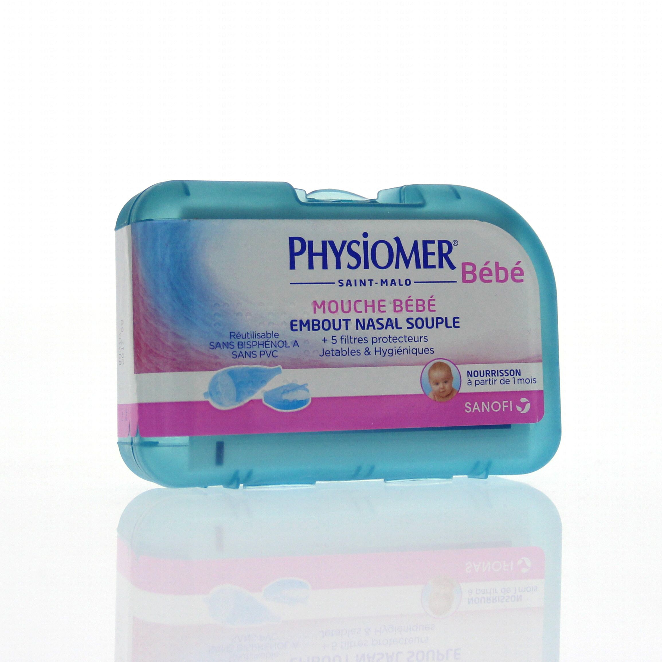 Physiomer mouche bébé + 5 filtres 6 pc(s) - Redcare Pharmacie