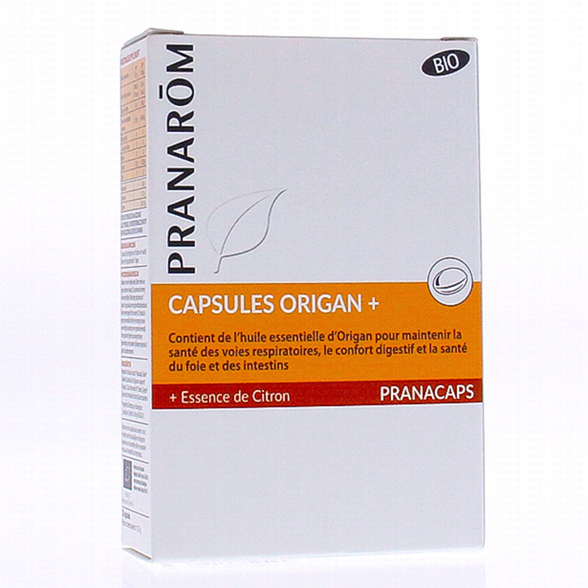 Pranarom Huile essentielle Origan vulgaire Bio capsule - Aromathérapie