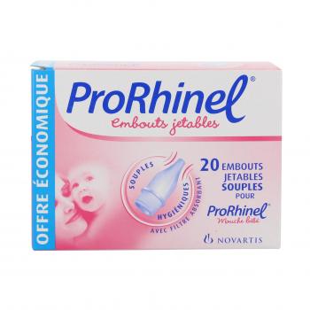 Promo Embouts jetables souples pour mouche bébé Prorhinel La boîte de 10  chez Monoprix
