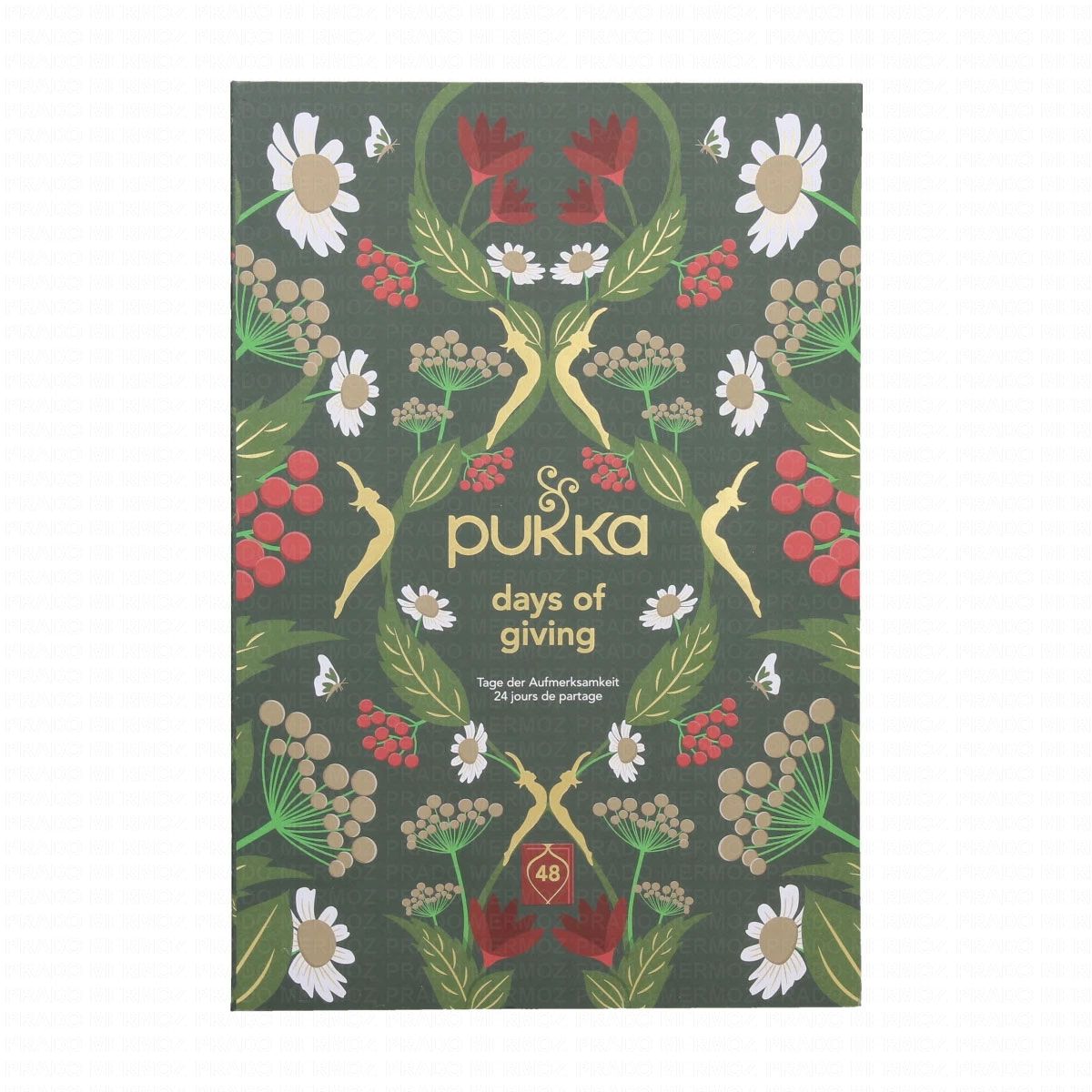 Calendrier de l'Avent Pukka - thés et infusions - édition 2023