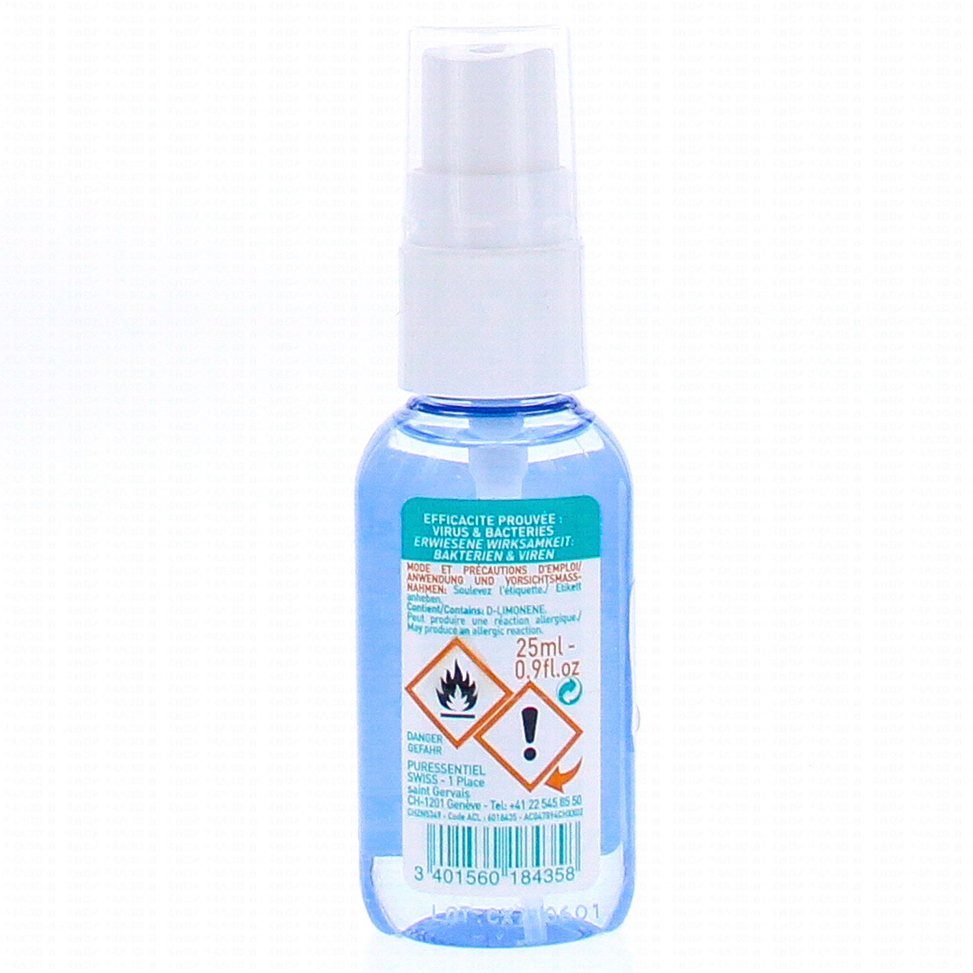 Puressentiel lotion spray antibactérien - Désinfection Mains Surfaces