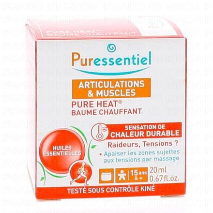 PURESSENTIEL Baume Pure Heat - Articulations & Muscles 20ml