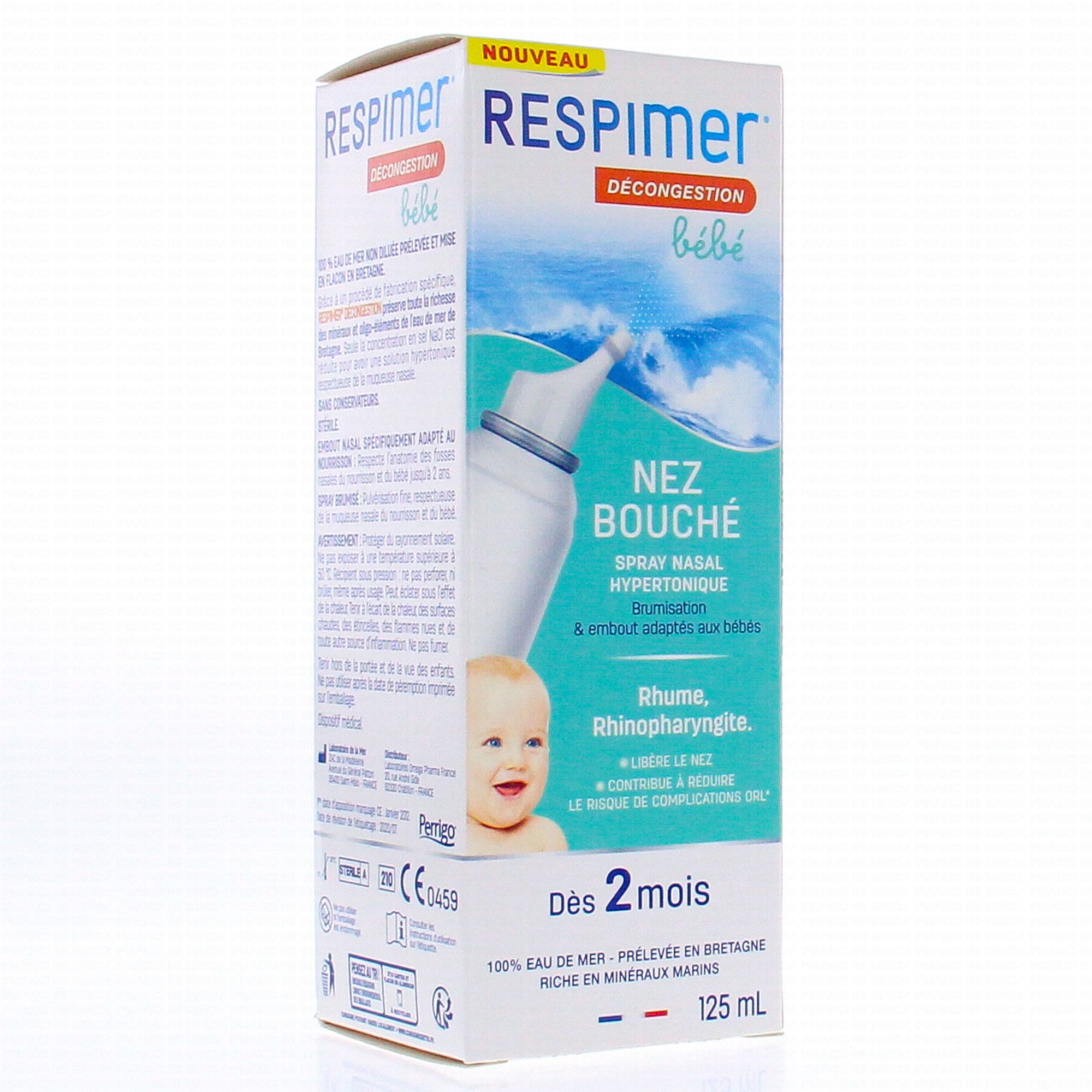 Soulagez le nez encombré de votre bébé avec le Prorhinel Spray