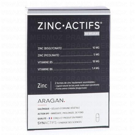 SYNACTIFS Zinc.Actifs 60 gélules