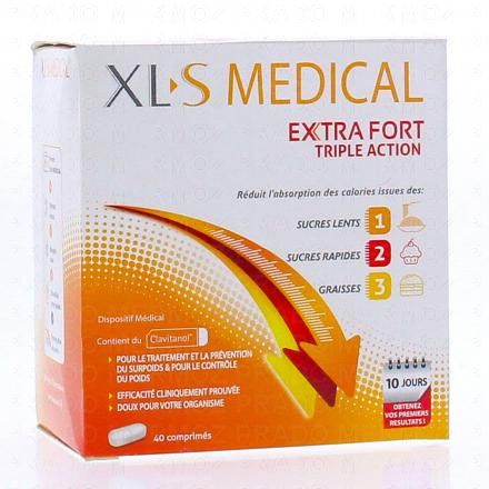 XLS MEDICAL Extra Fort Triple Action - Parapharmacie Prado Mermoz