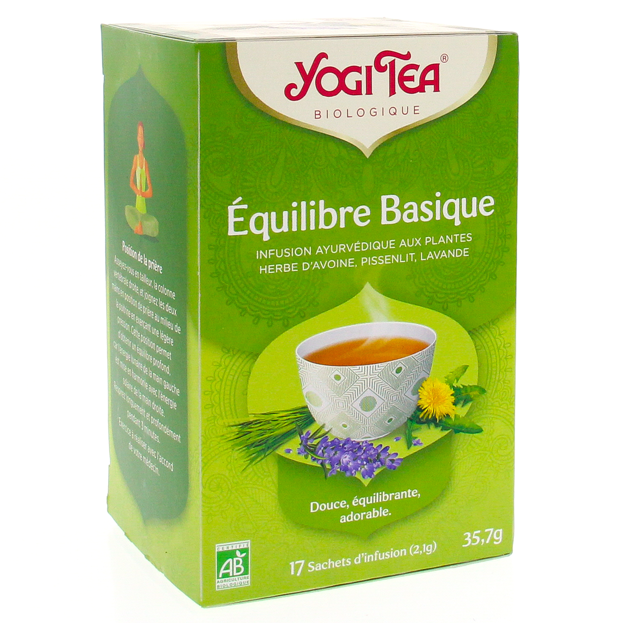 Equilibre basique - Infusion ayurvédique BIO - Yogi Tea - 17 sachets