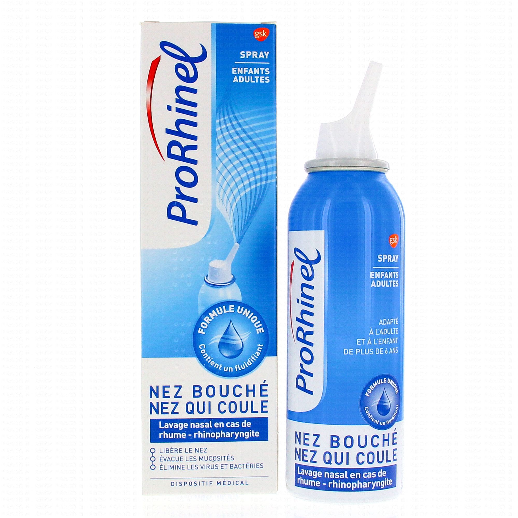 PRORHINEL - Spray Nasal Enfants-Adultes - 100 ml